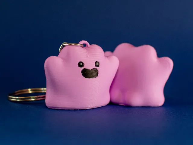 Big Booty Ditto (and keychain variant)