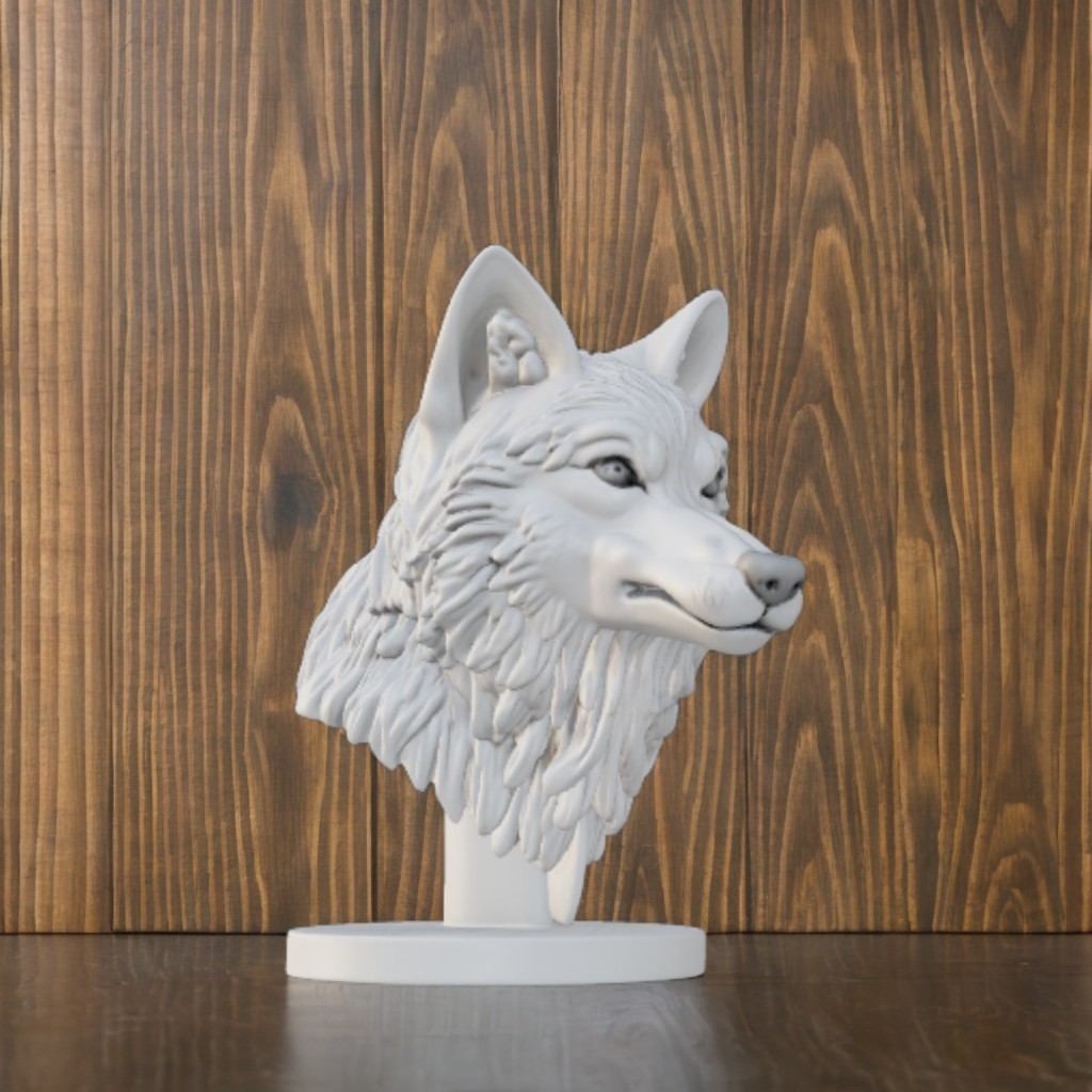 Bust Wolf