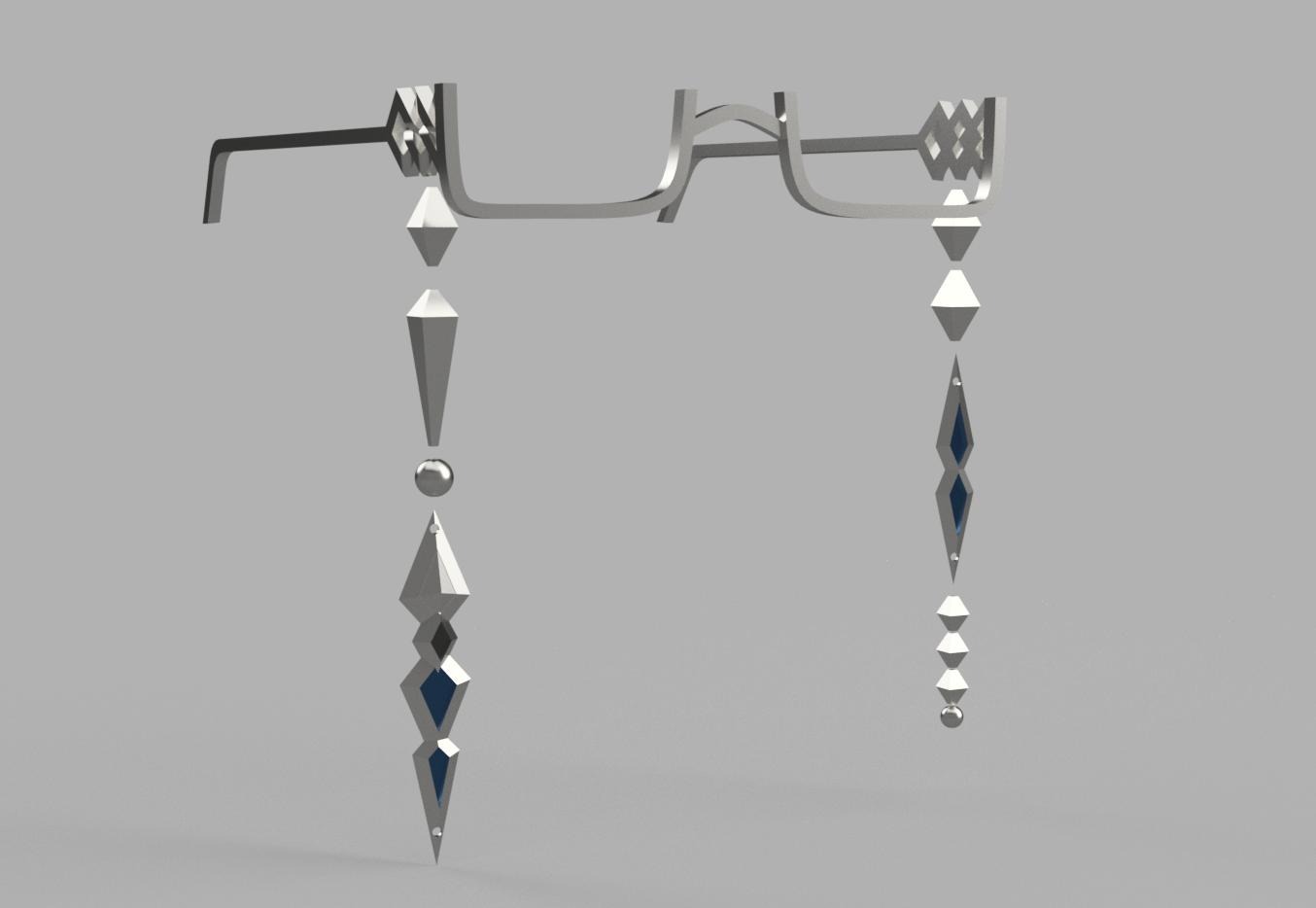 Pantalone Glasses (Genshin Impact) - Cosplay Prop