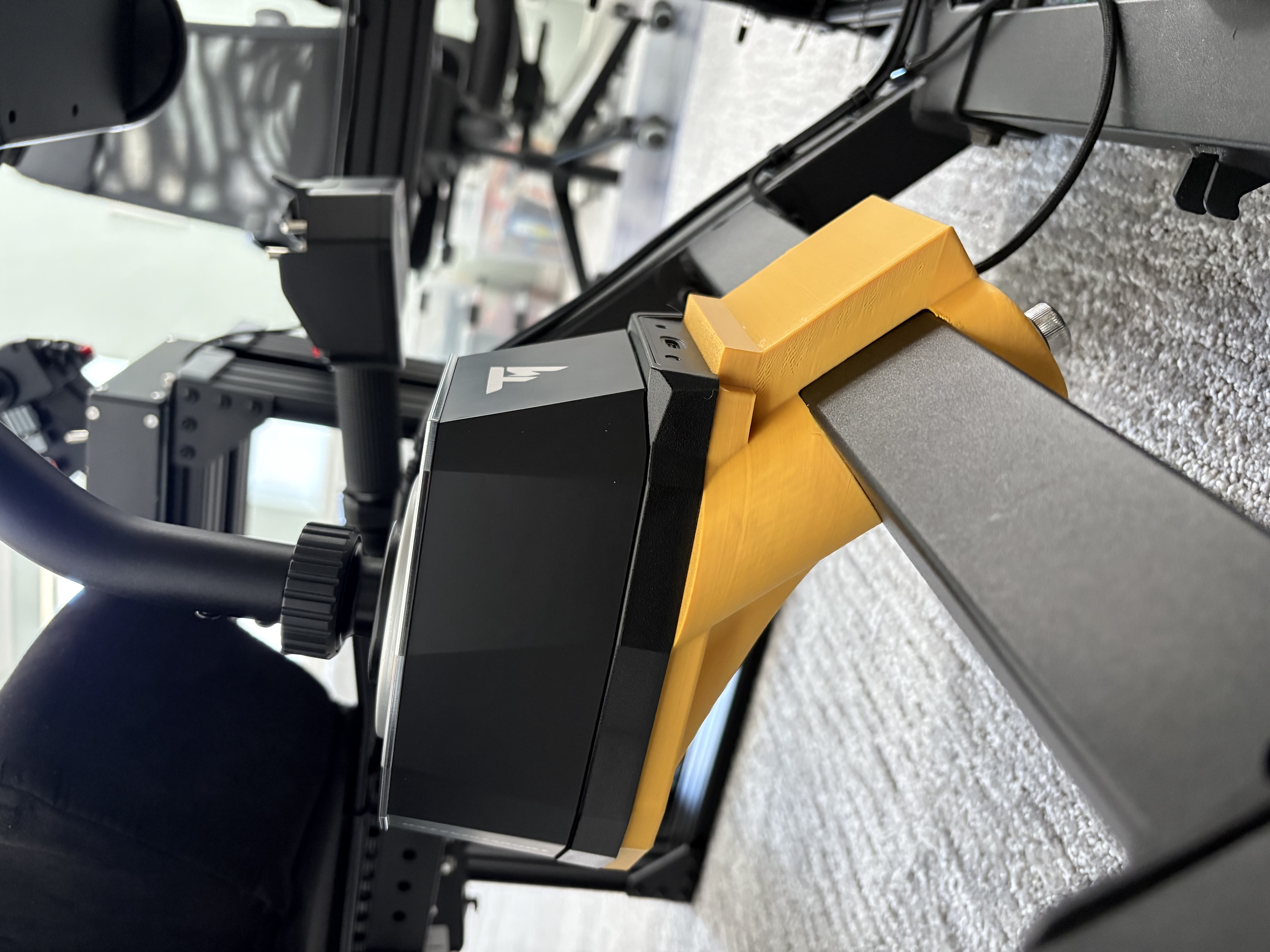 Thrustmaster Warthog AVA Base direct mounting onto Next Level Racing Flight Simulator Cockpit