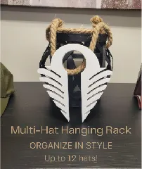 Multi-Hat Hanging Holder