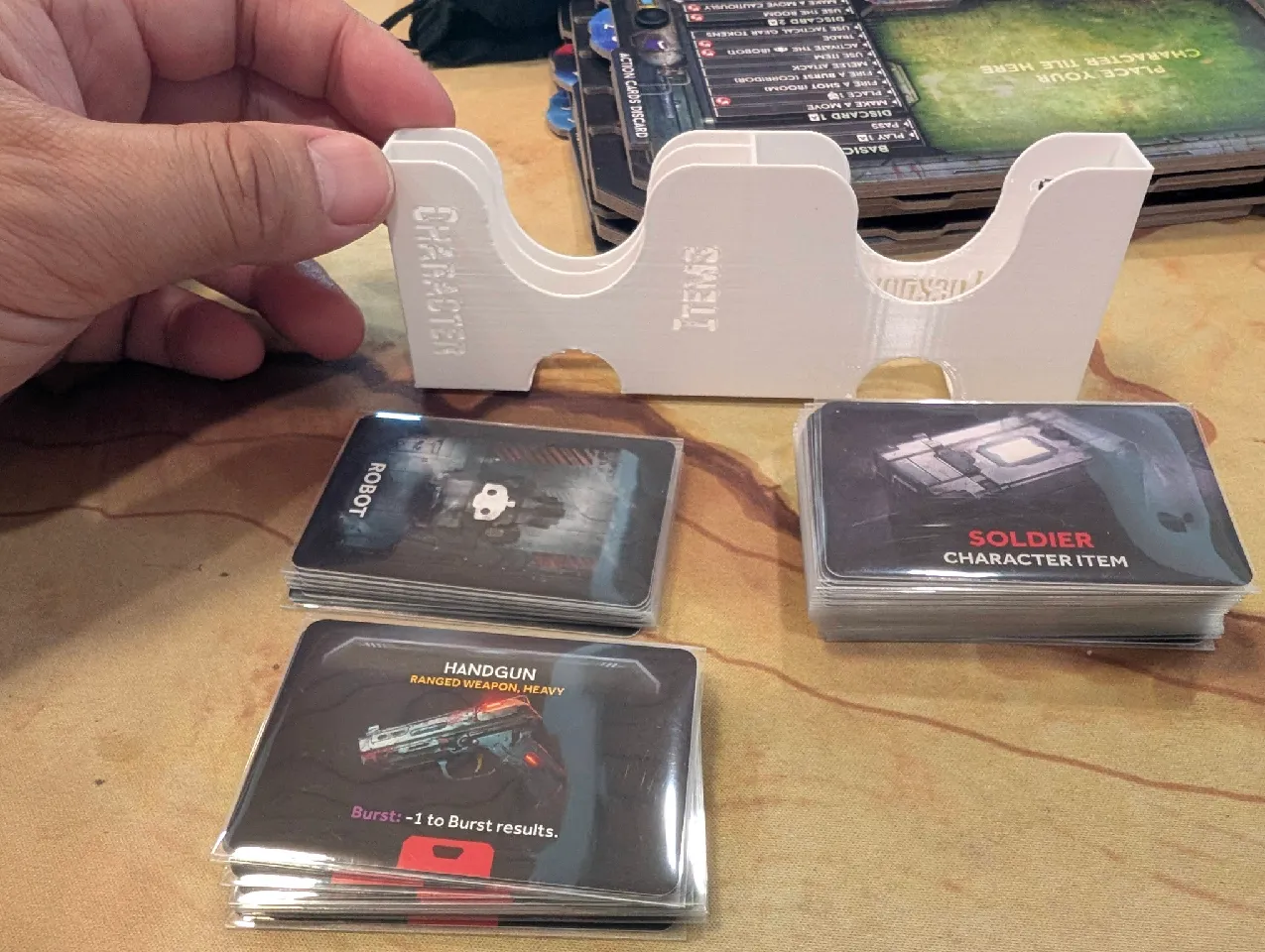 Nemesis Retaliation board game insert/organizer (remix) w/ sleeved cards,  sangrevores, neoflesh, xyrians, support squad, stretch goals, terrain,  untold stories 4, and acrylics by gameyspirits | Download free STL model |  Printables.com