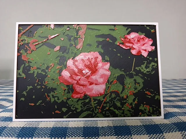rosa flower3　HueForge
