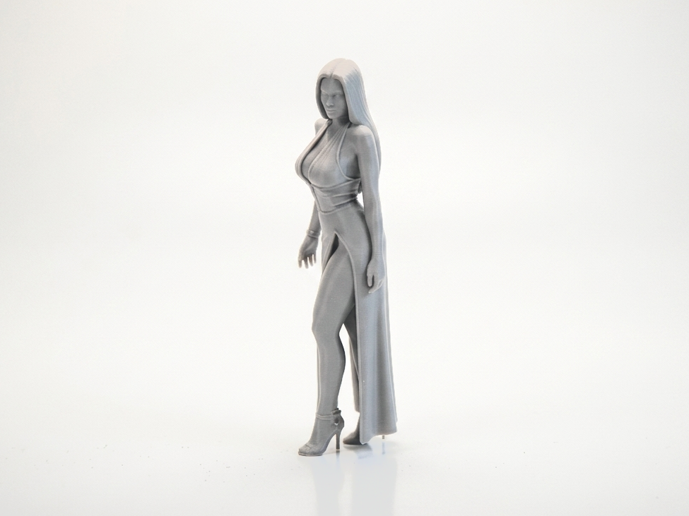 Office Outfit Female Figure 3D Printable