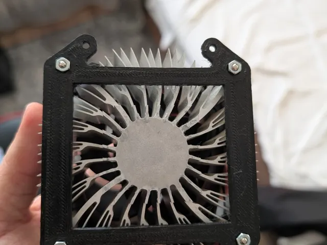 LGA 775 to AM4 cooler adapter