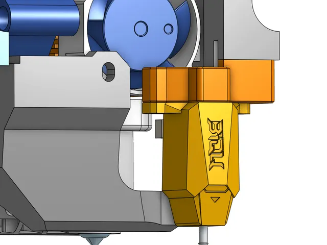 Qidi Q1 PRO BTT Microprobe mount V2 offset fixed