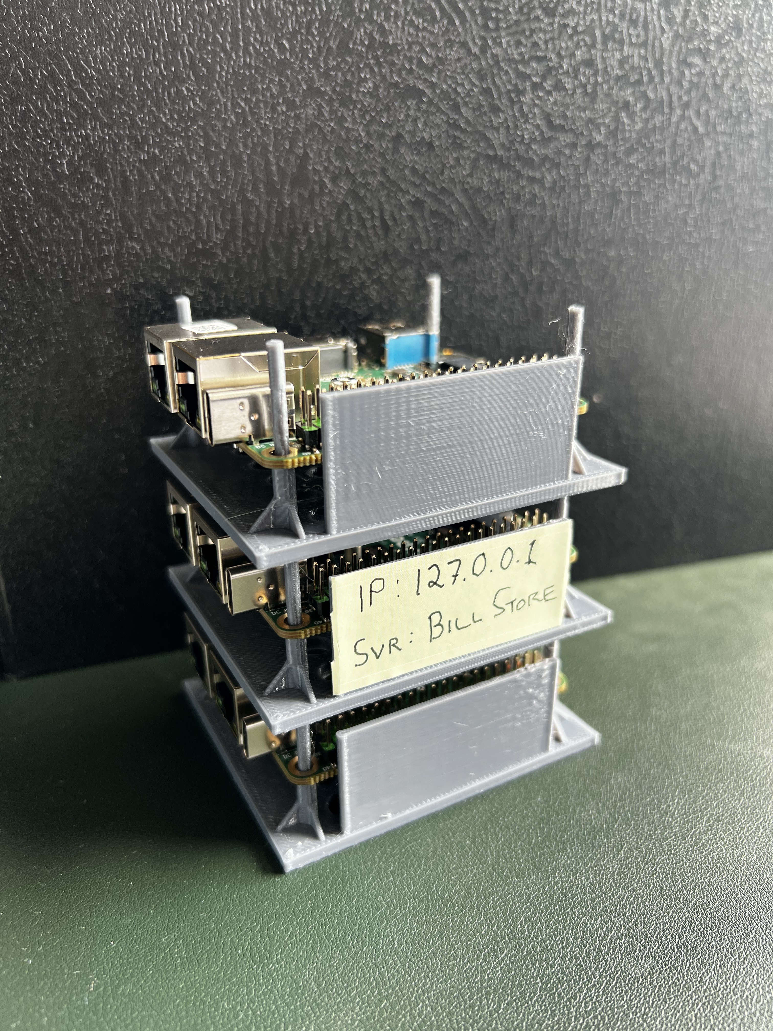 Cubie A5E Cluster rack stack