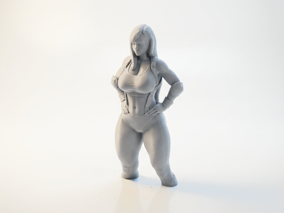 Sexy MMA Fighter Female Figurine 3D Printable