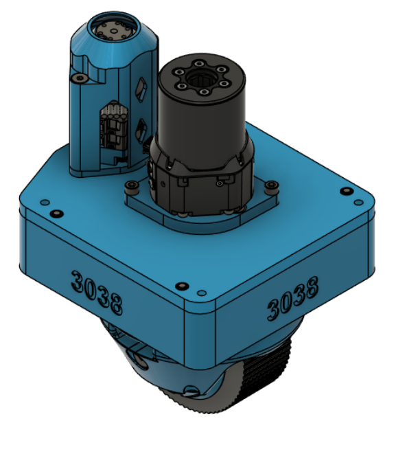 3038 2026 3D Printable Swerve Drive, Snow Drift