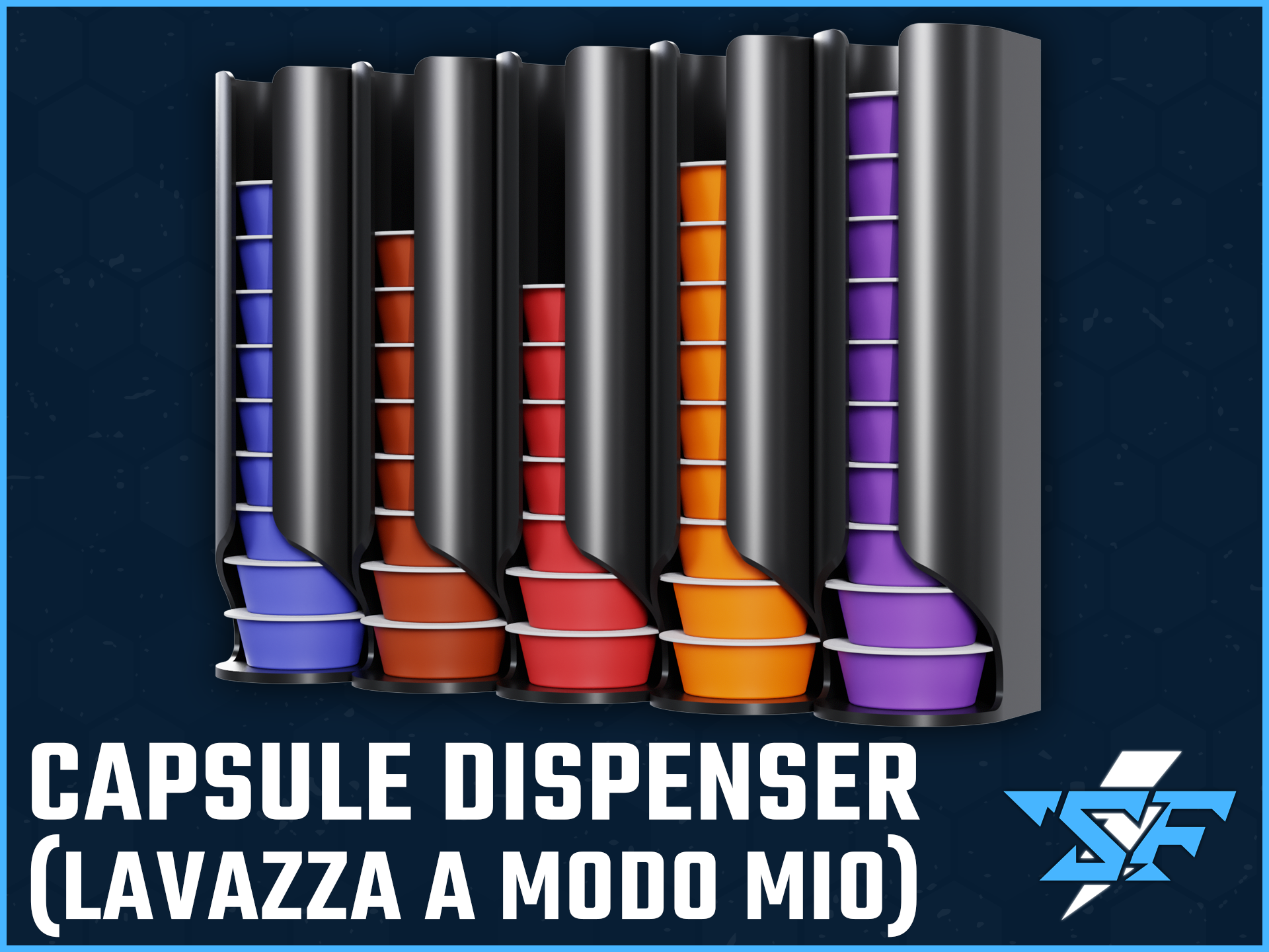 Lavazza A Modo Mio Coffee Capsule Dispenser