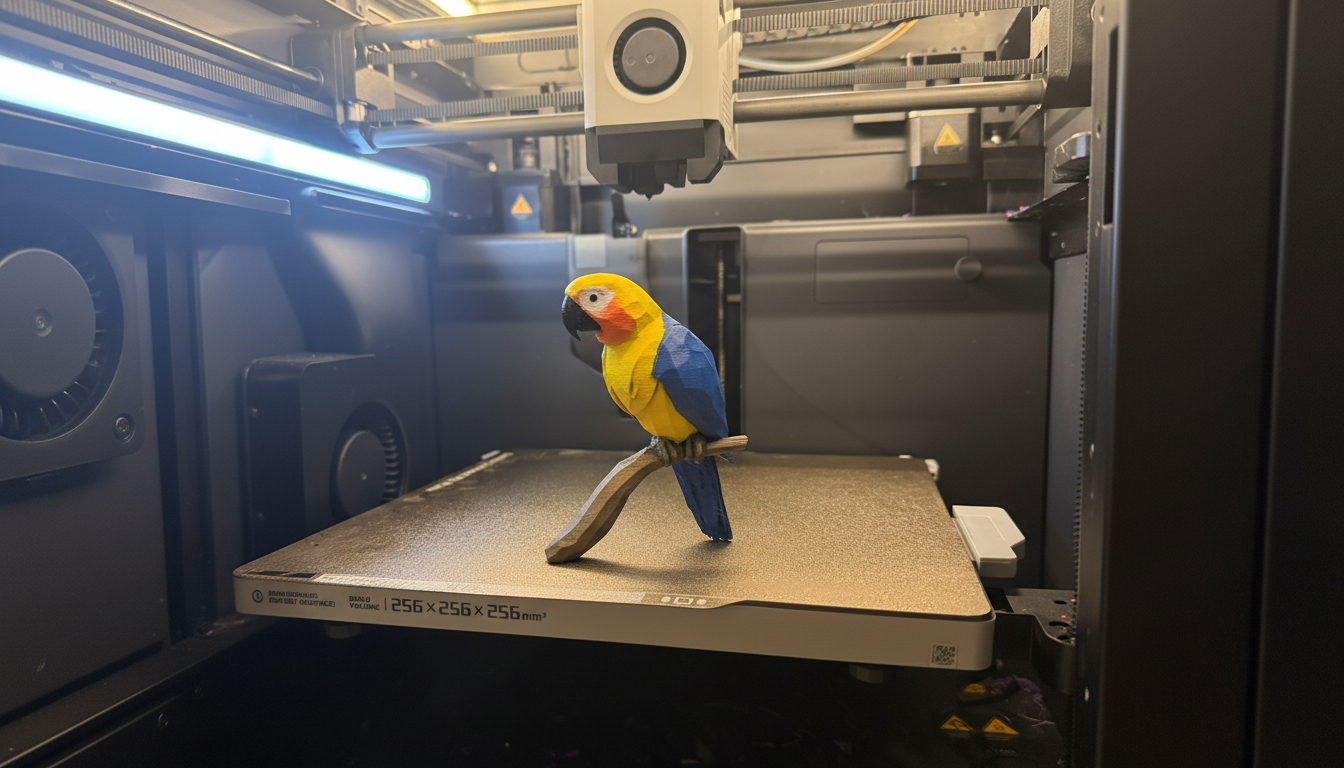 Low Poly Parrot