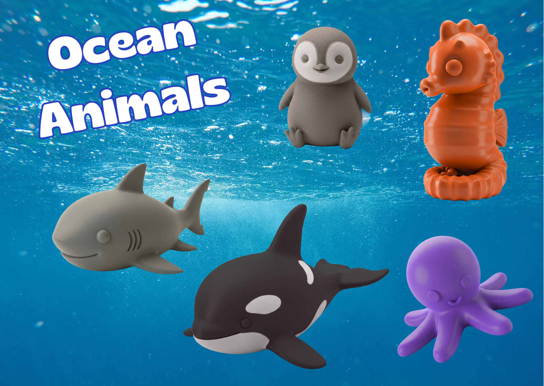Miniatura 3 do modelo 3D Cute Mini Animals Edition 2