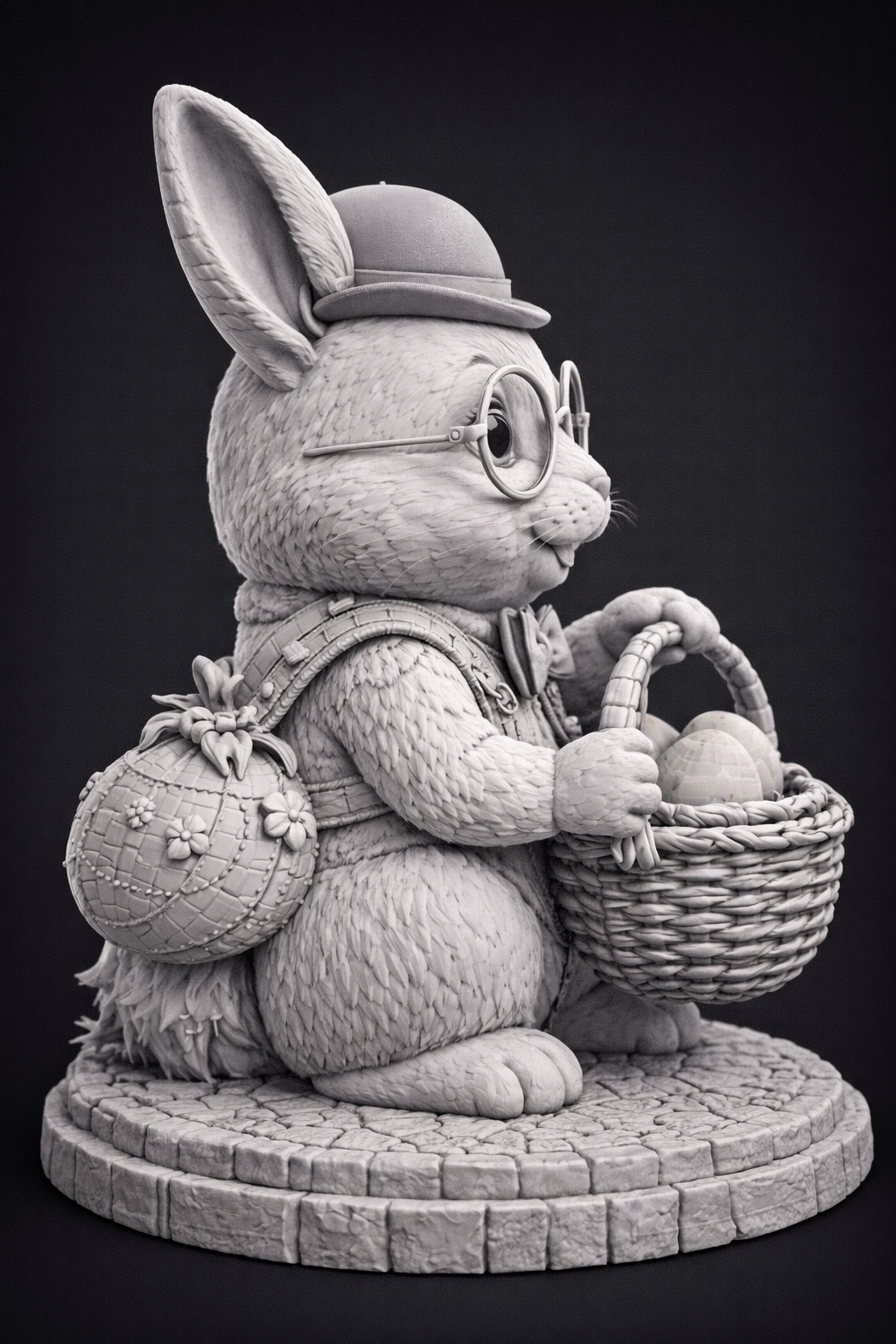 Dapper Bunny with Easter Basket — miniatura 3