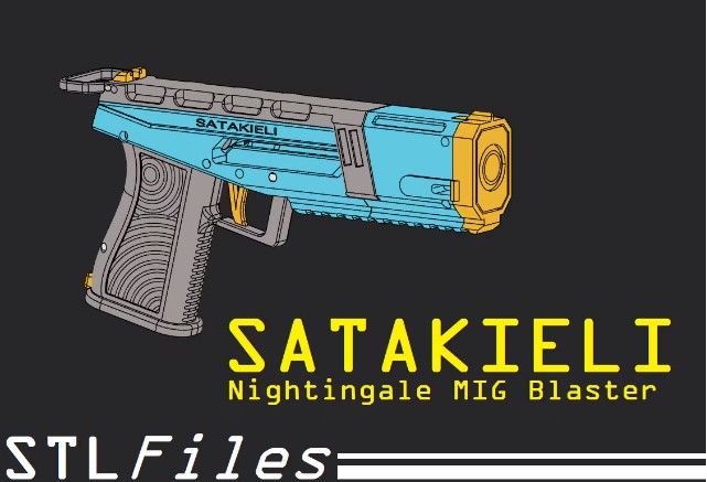 Satakieli Nightingale Mag Blaster Pistol