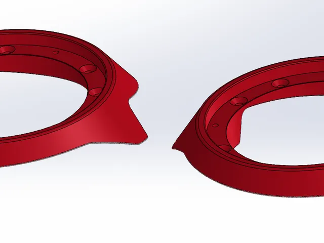 BMW E39 dashboard steg mss3 midrange speaker mounts