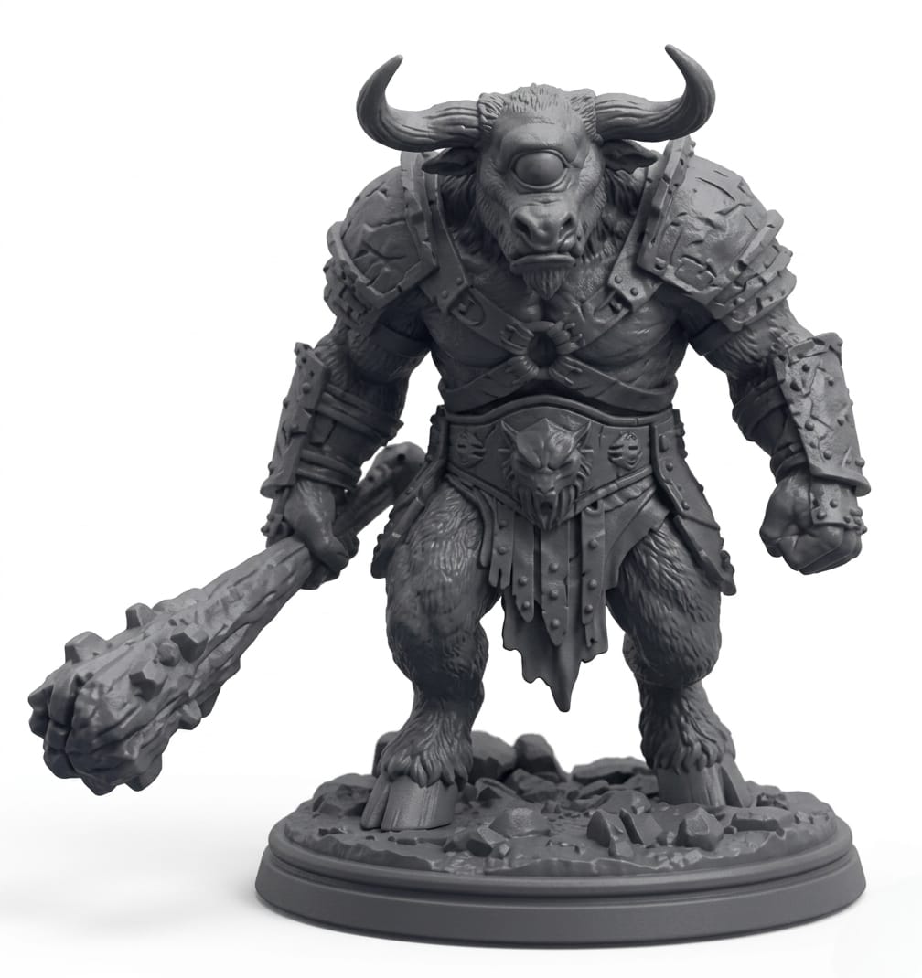 Minotaur Statue