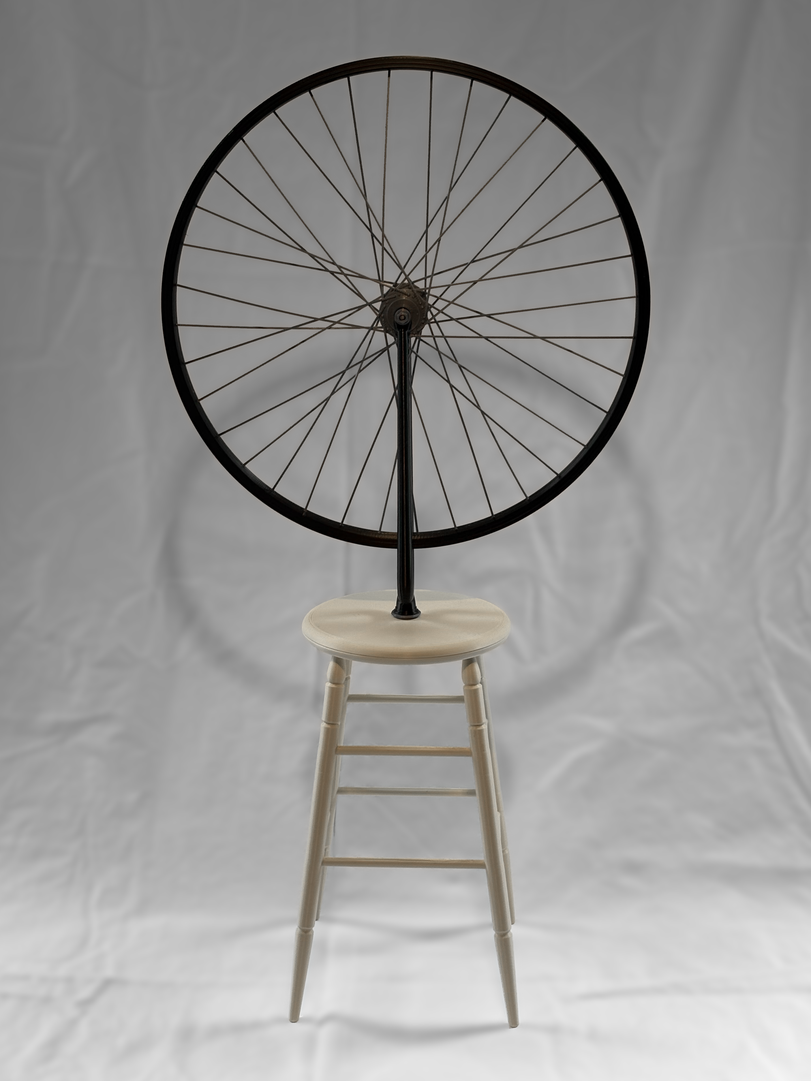 Model of Marcel Duchamp's Bicycle Wheel