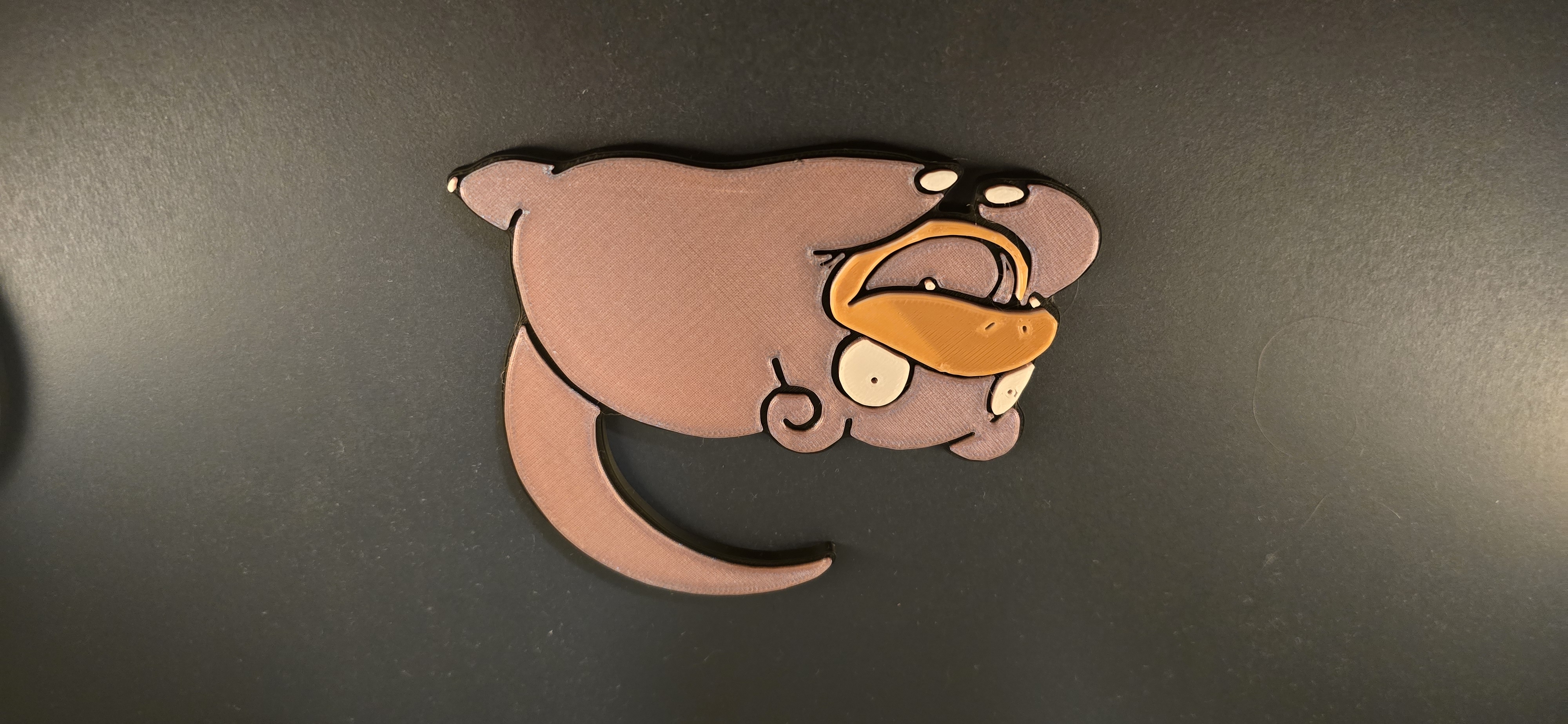 Pokemon Slowpoke model/keychain