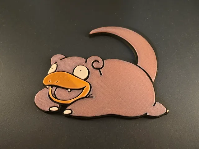 Pokemon Slowpoke model/keychain
