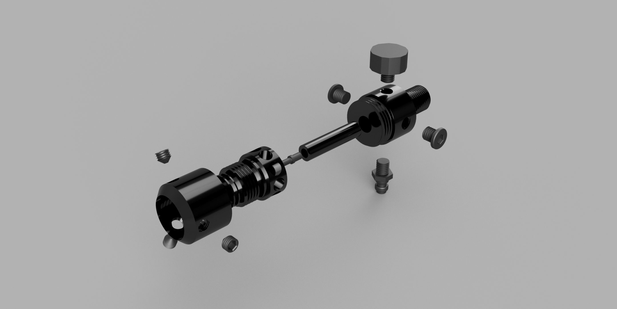 68ci Tank for "Paintball Playground VR Paintball Tank Attachment for Meta Quest 3." — miniatura 2