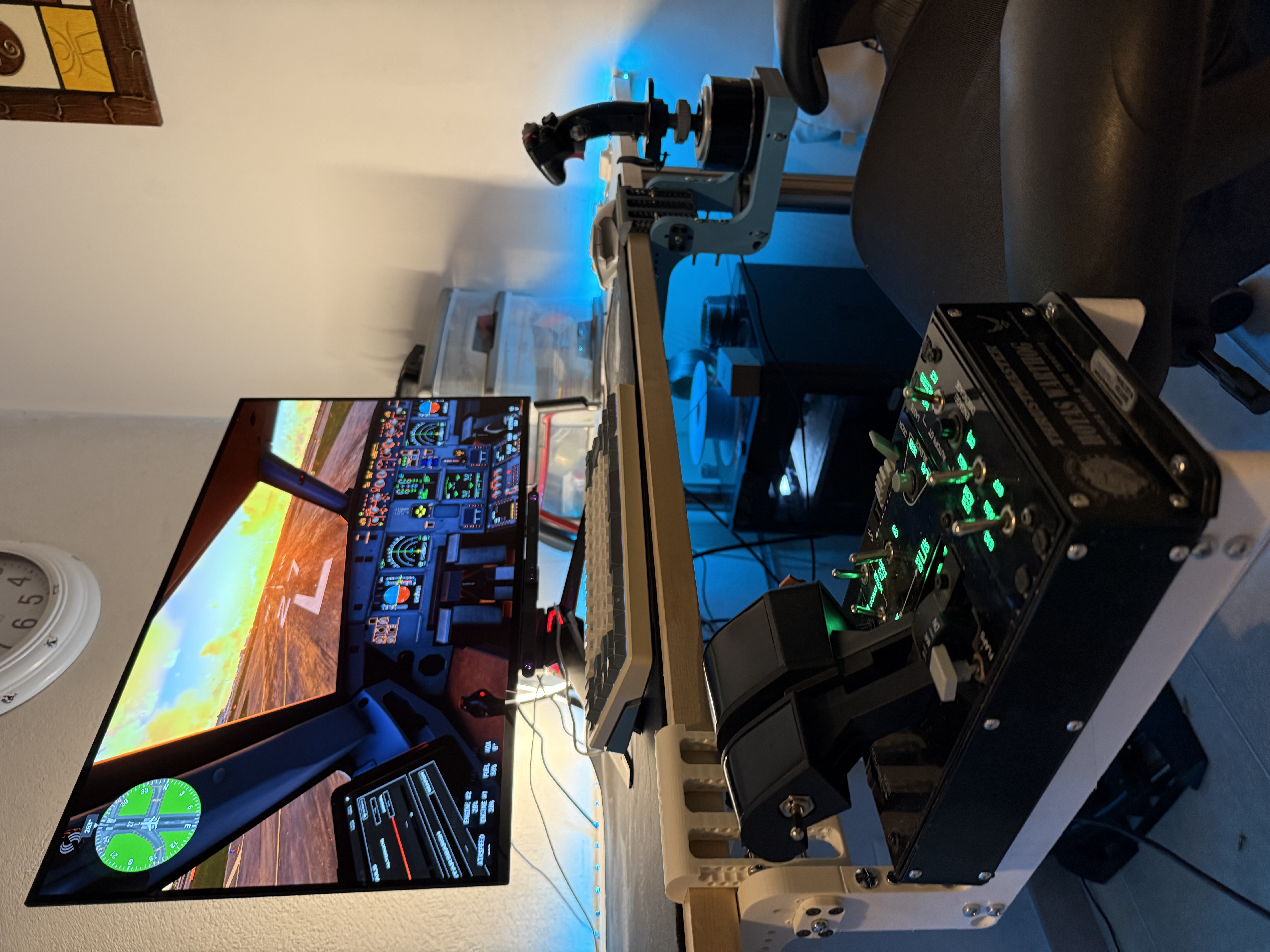 HOTAS Warthog Desk Mount 3D model