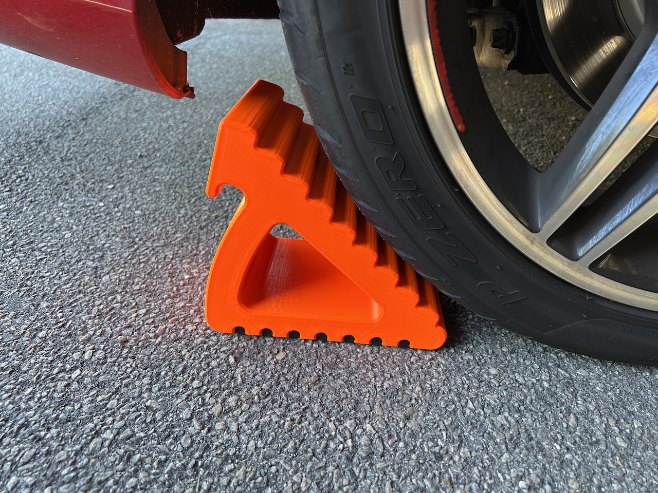 Miniatura 2 do modelo 3D Wheel Chock