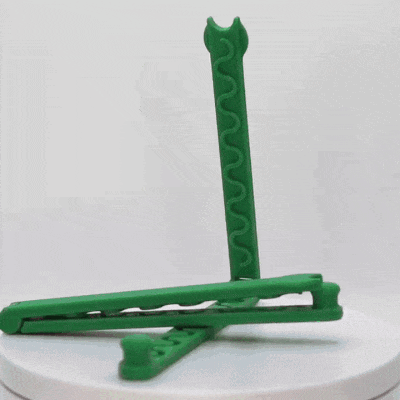 ButtonClip – The Simple & Stylish Bag Clip - Print-In-Place 3D model