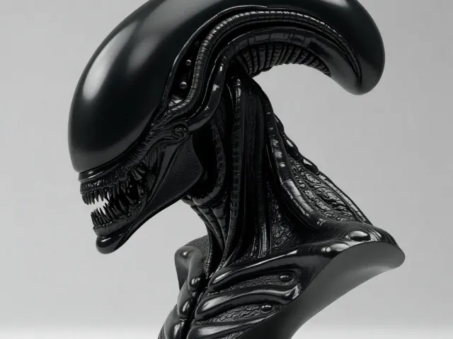 Xenomorph bust