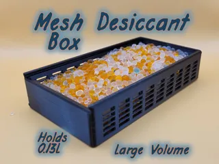 Large Volume Desiccant Box, 0.13L