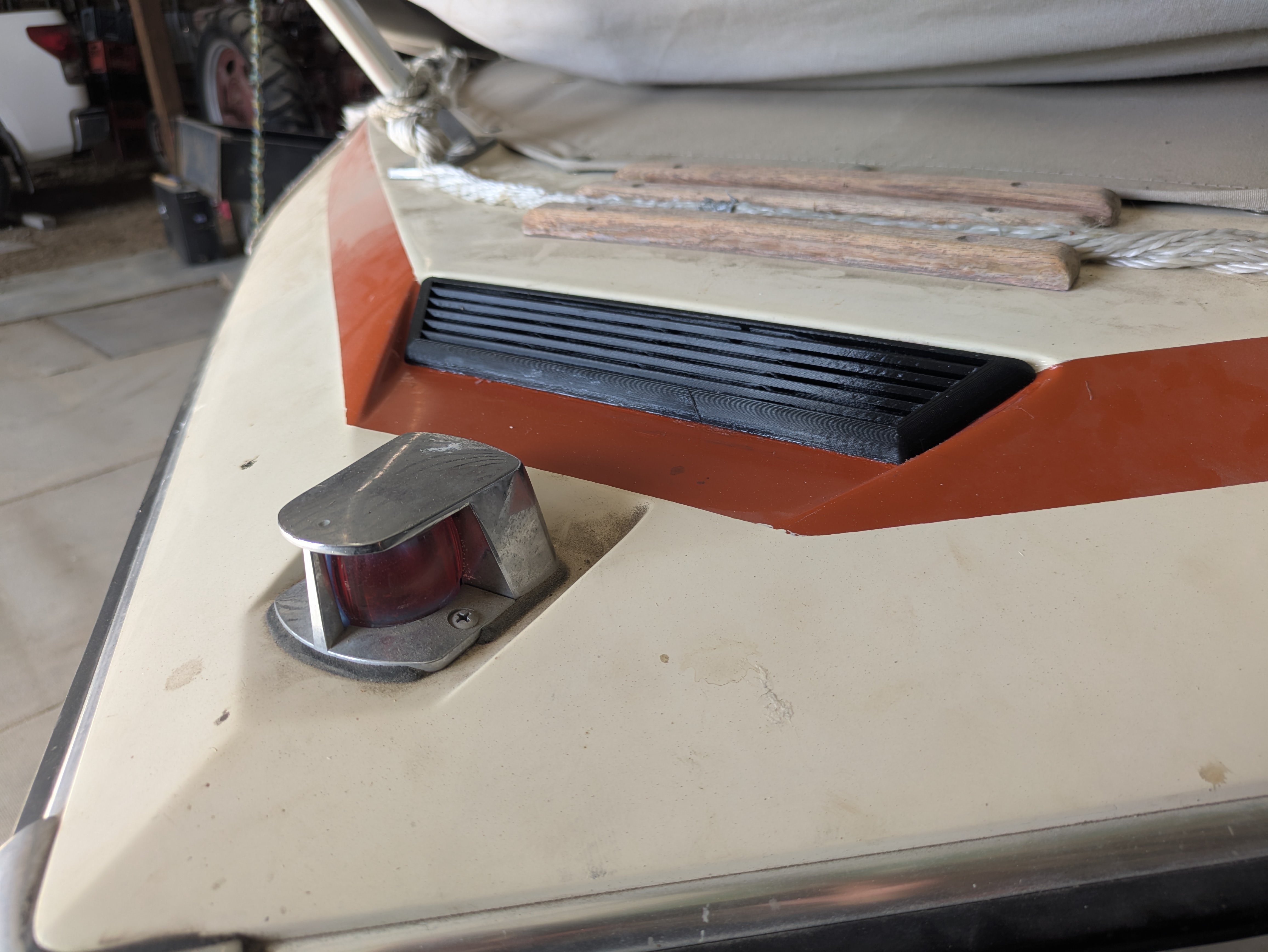 1970s Glastron Horn Grille (Bow Vent)