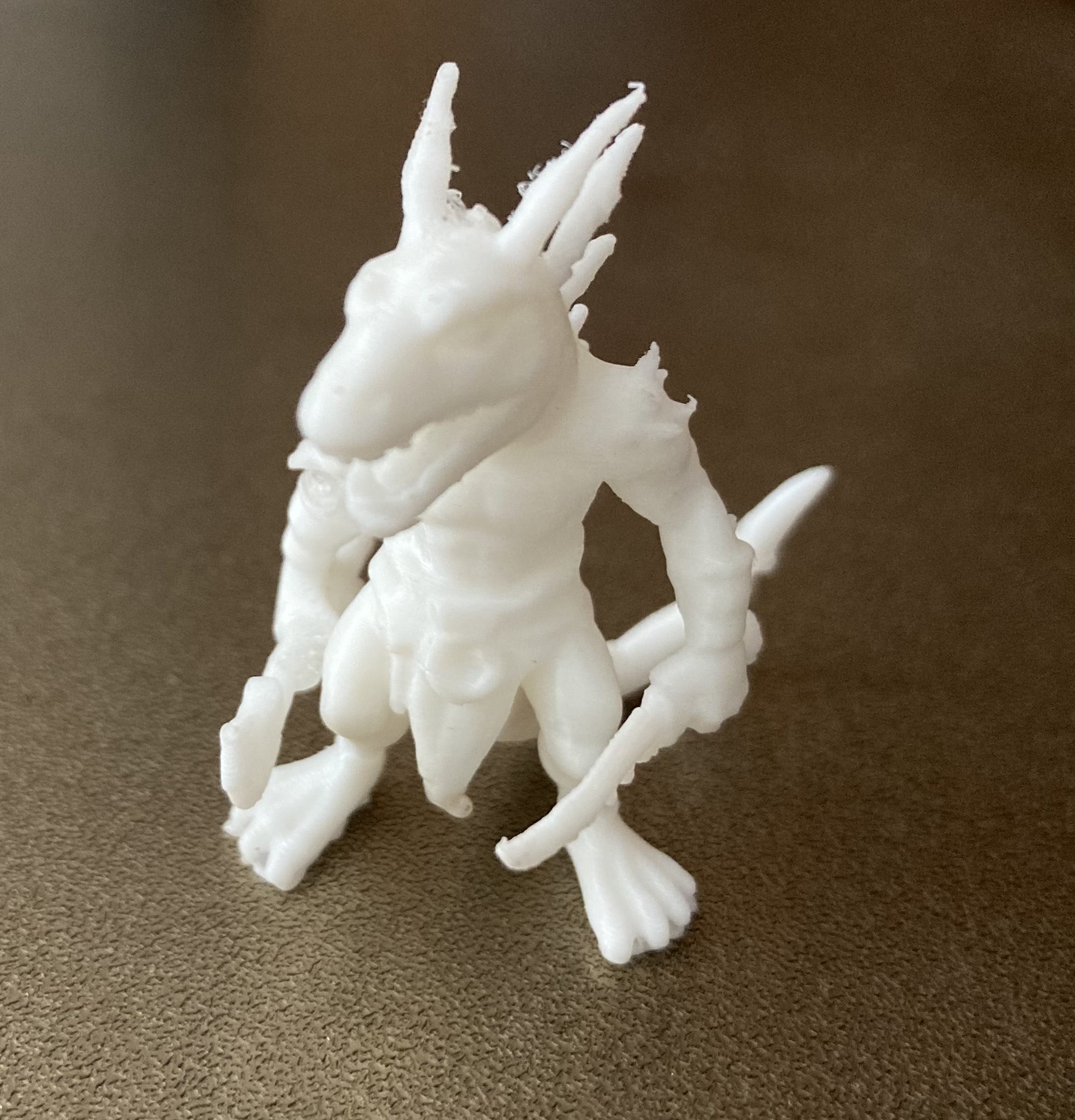 Miniatura 3 do modelo 3D Lizard Warrior MINIS