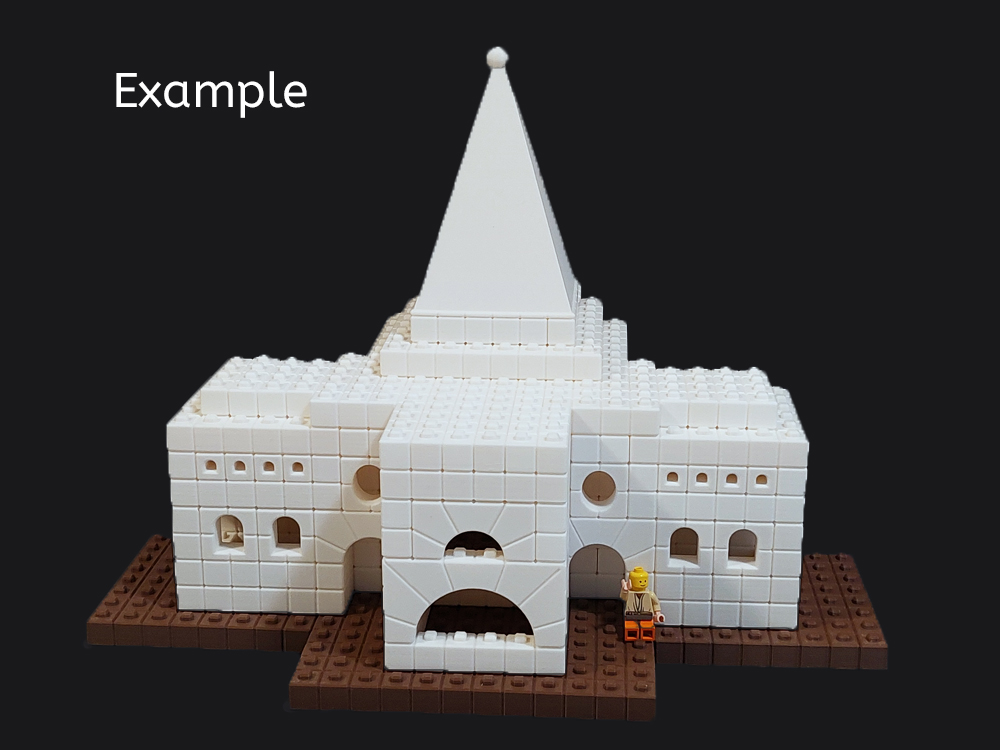 Temple Fortress Building Blocks -- Basic Blocks -- 19 Variations — miniatura 6