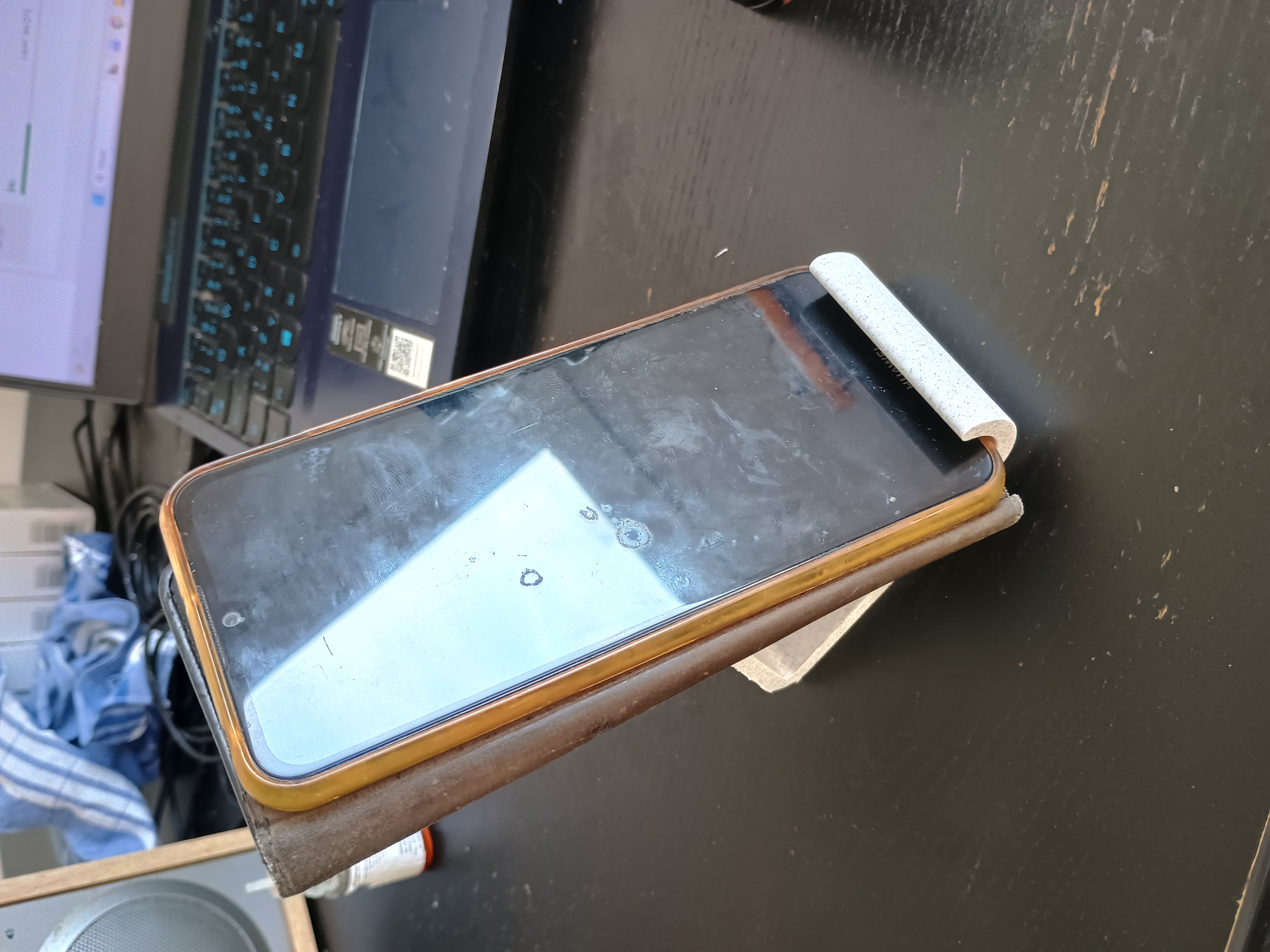Simple smartphone holder smartphone stand phone stand phone holder smartphone with and without cover easy printable without support tested — thumbnail 16