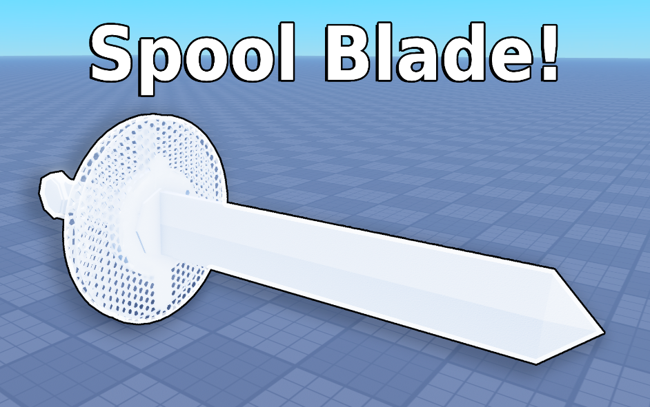 Spool Blade (Sword & Dagger) 3D model