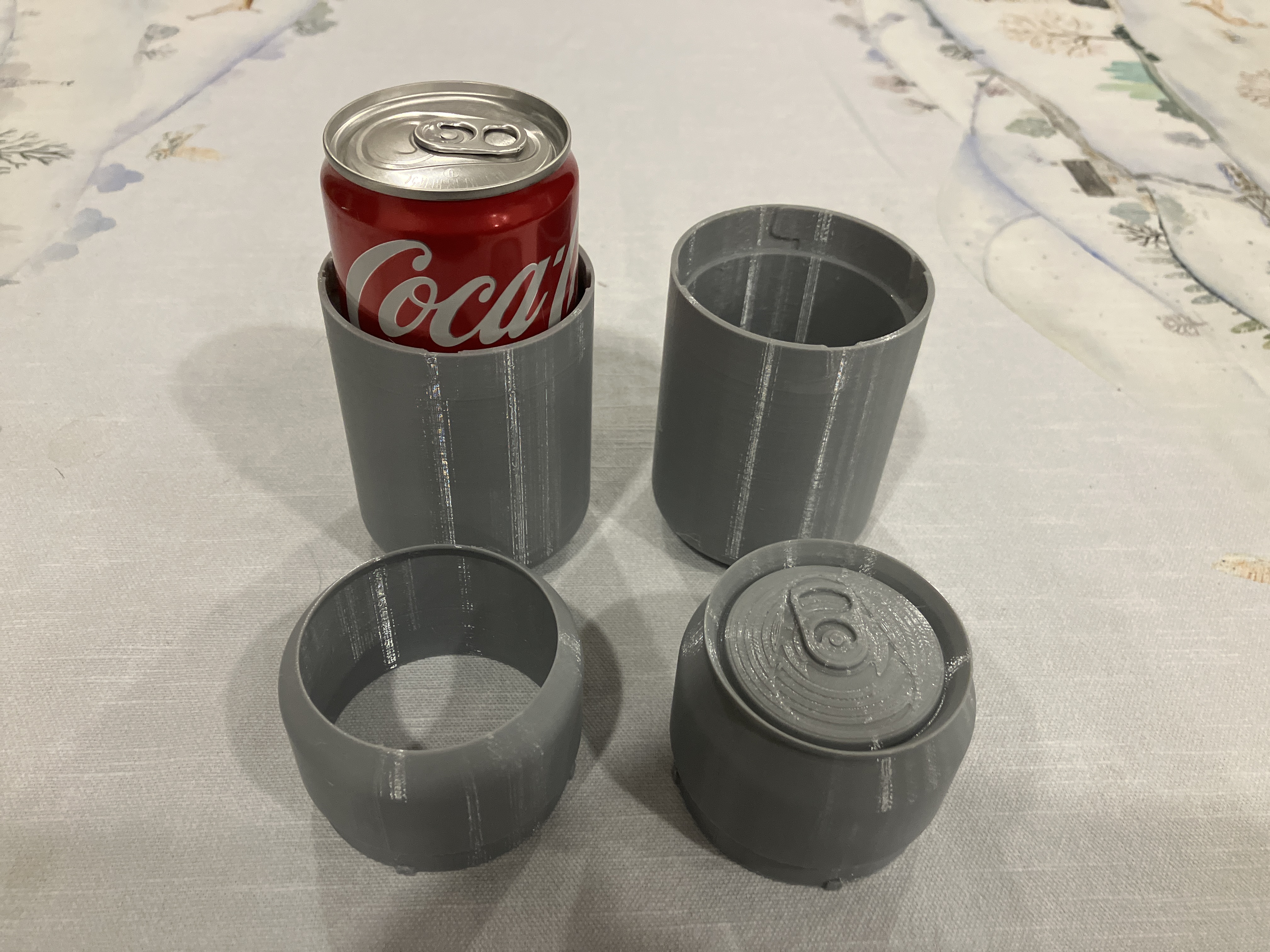Soda or Beer Can 2 Piece Stash/Koozie