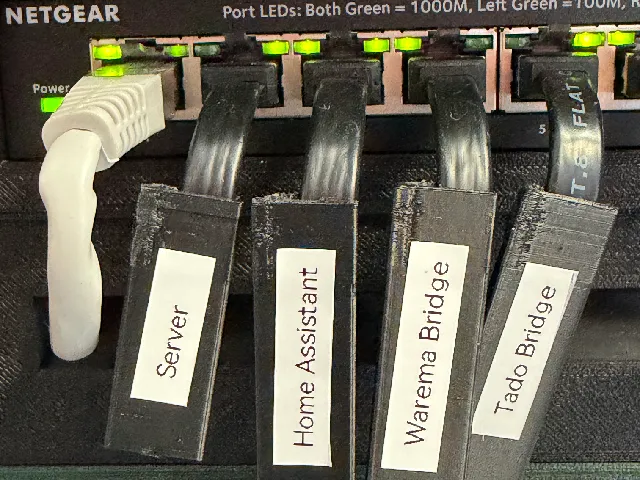 Flat Cable Label