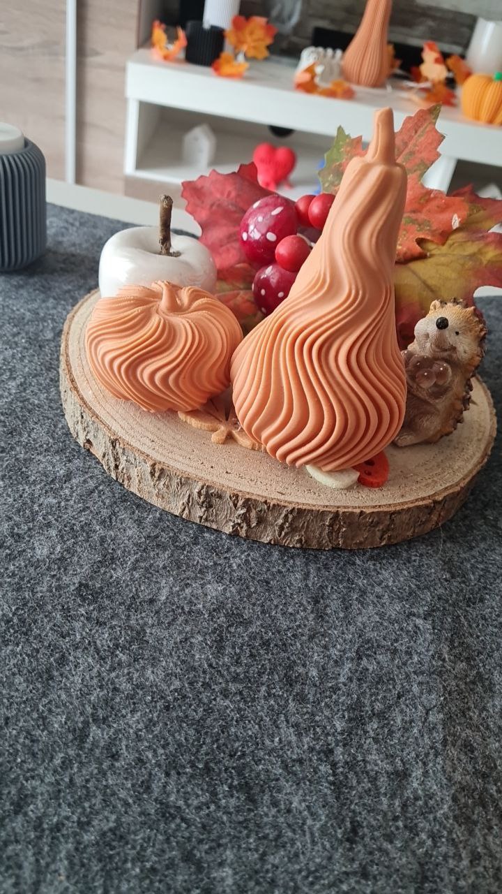 Halloween-Kürbis (Teelicht-kompatibel)