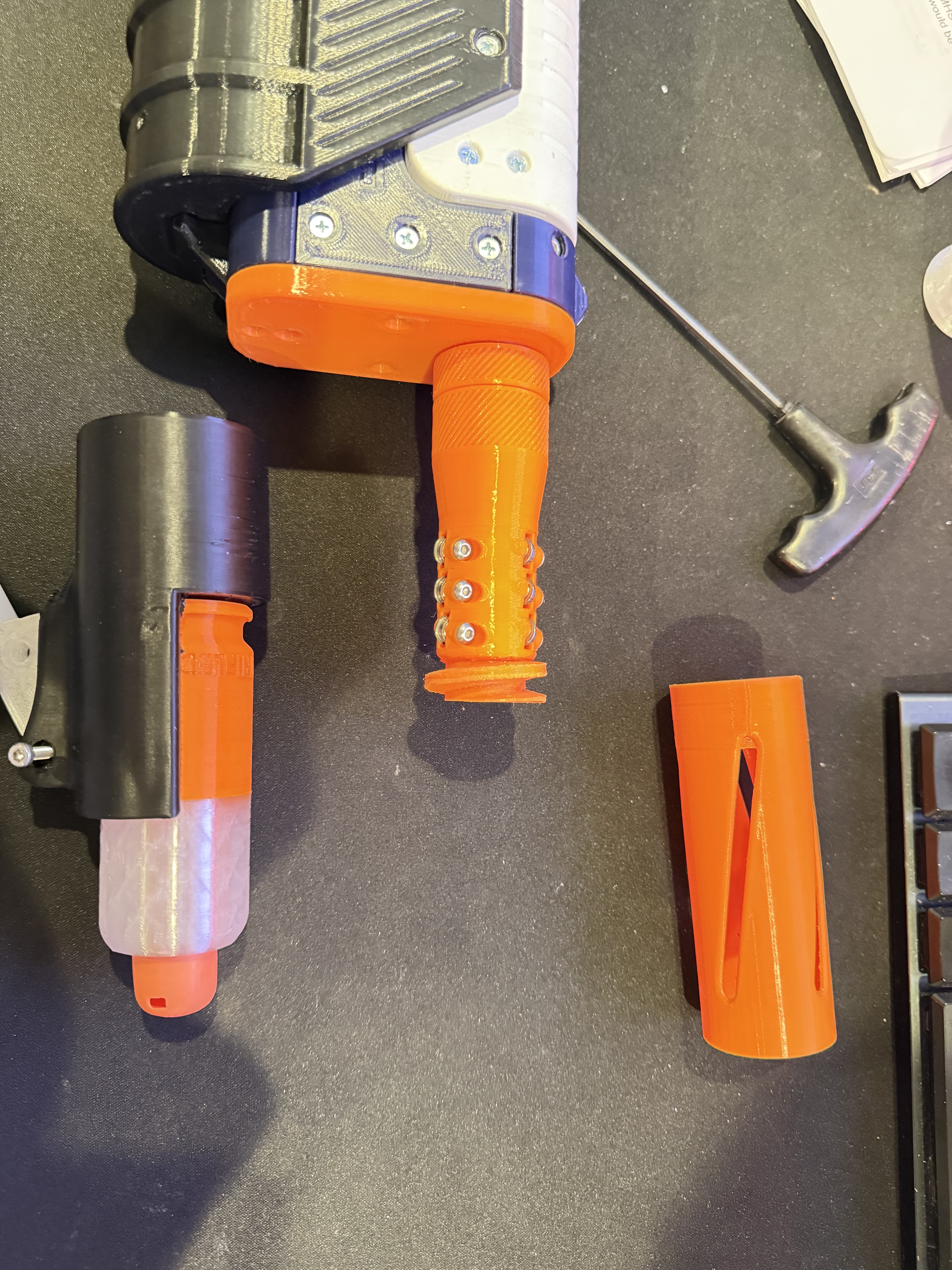 Late Night Silly Shell Adapter + BCAR Abomination - Needs a fix