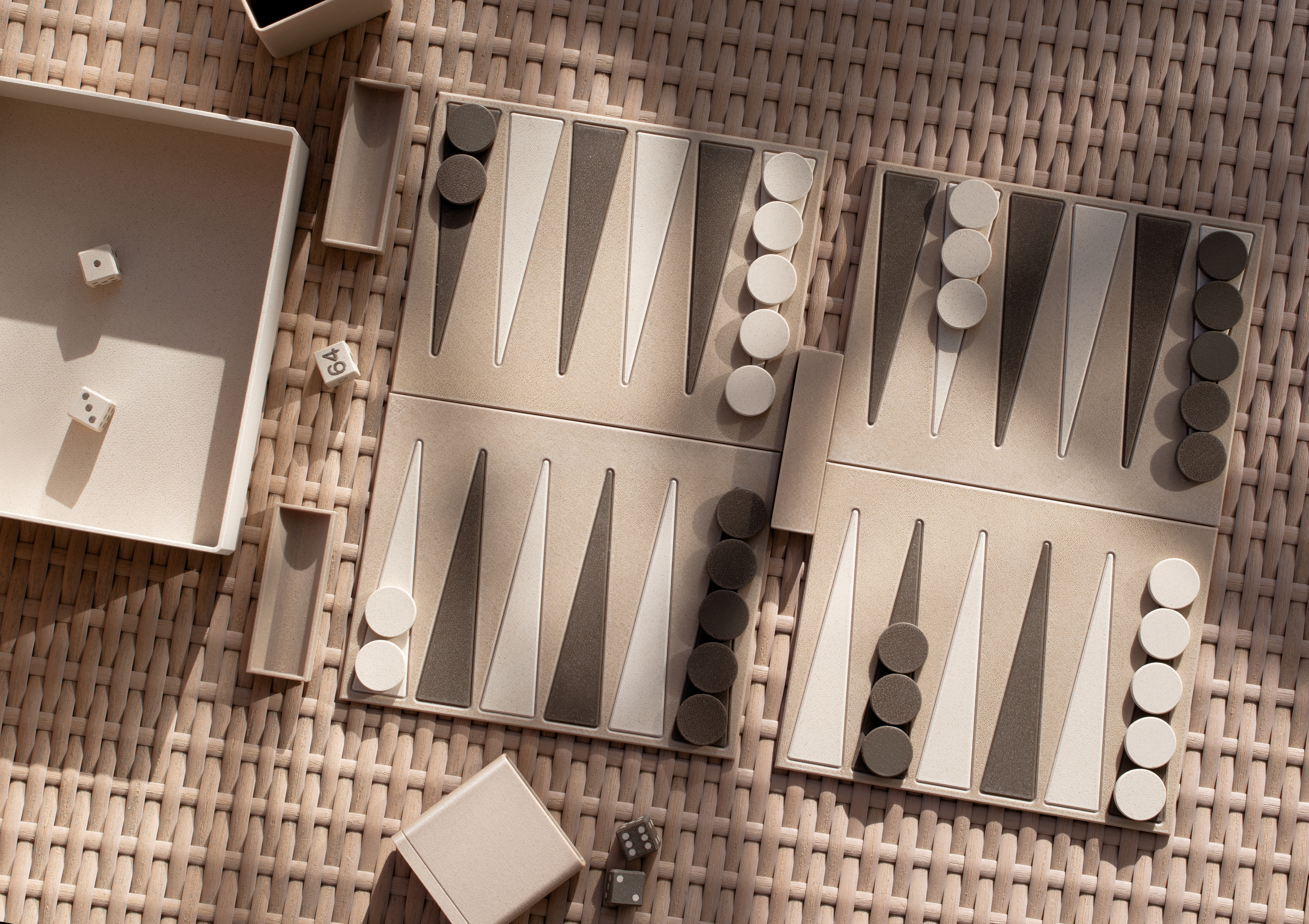 Miniatura 2 do modelo 3D Backgammon