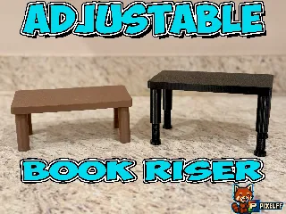 Adjustable Book Riser