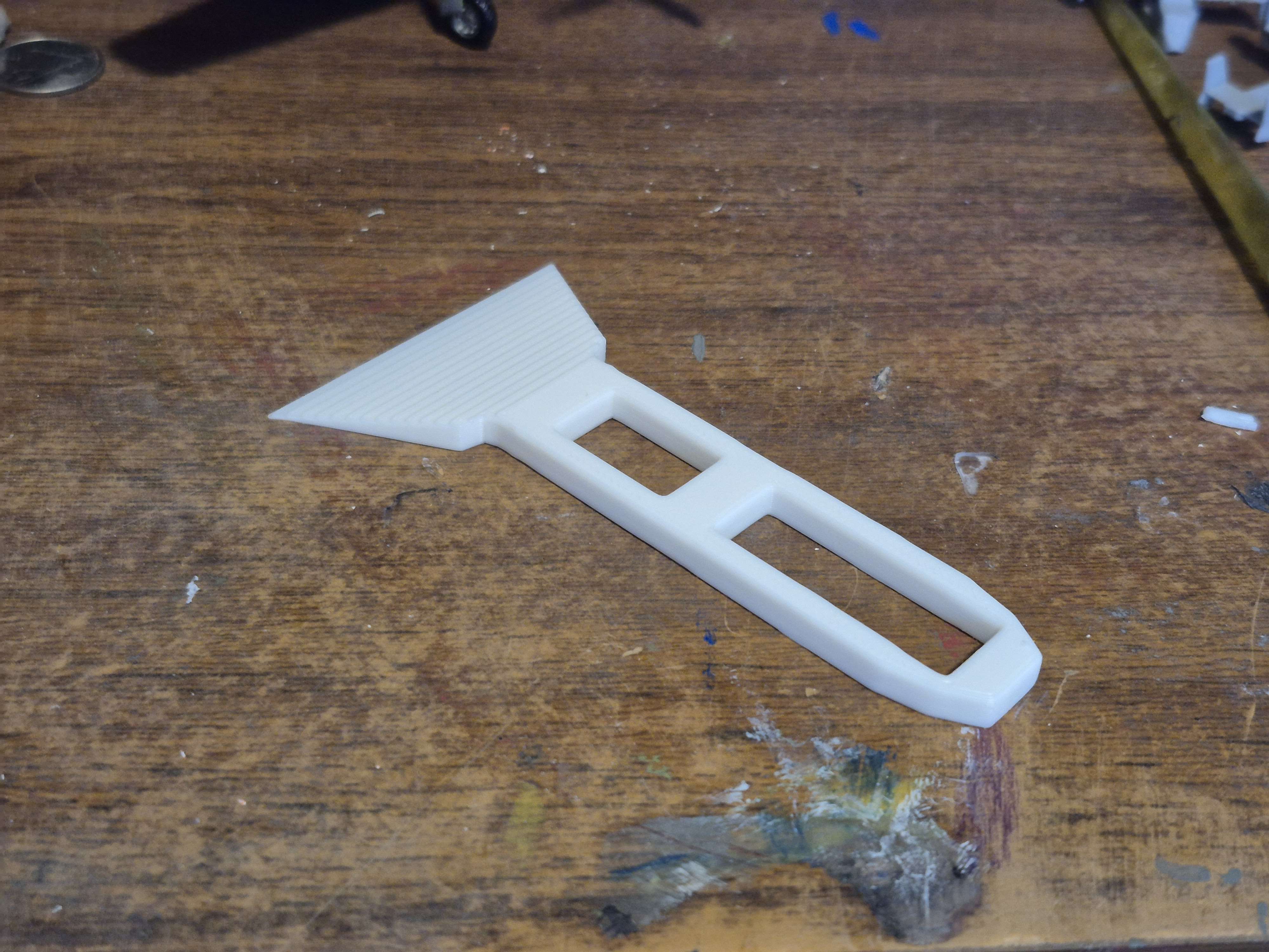 Miniatura 2 do modelo 3D Mini Bed Scraper - 5 grams!