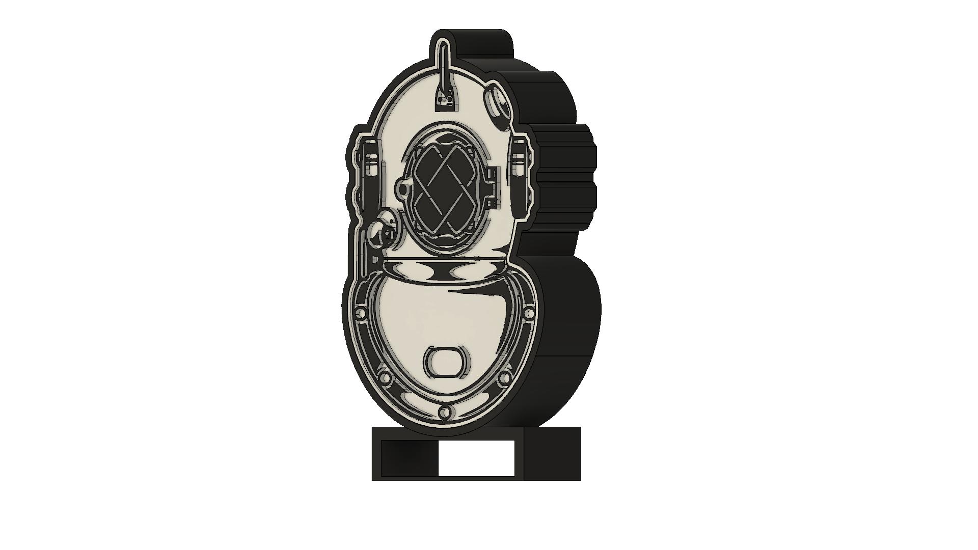 Lampe scaphandrier plongée