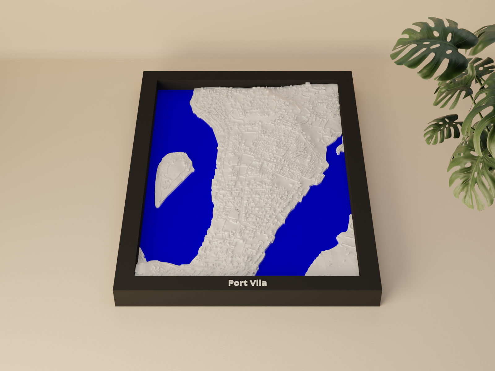 Port Vila, Vanuatu - 3D Miniature