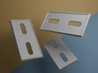 4040 Extrusion Connector Plate (M8)
