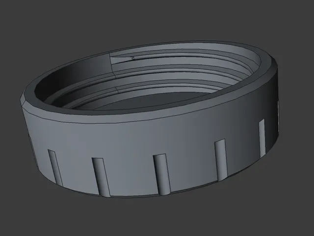 5 Gallon water jug screw on lid.