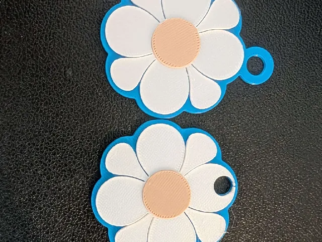 Flower Key Chain