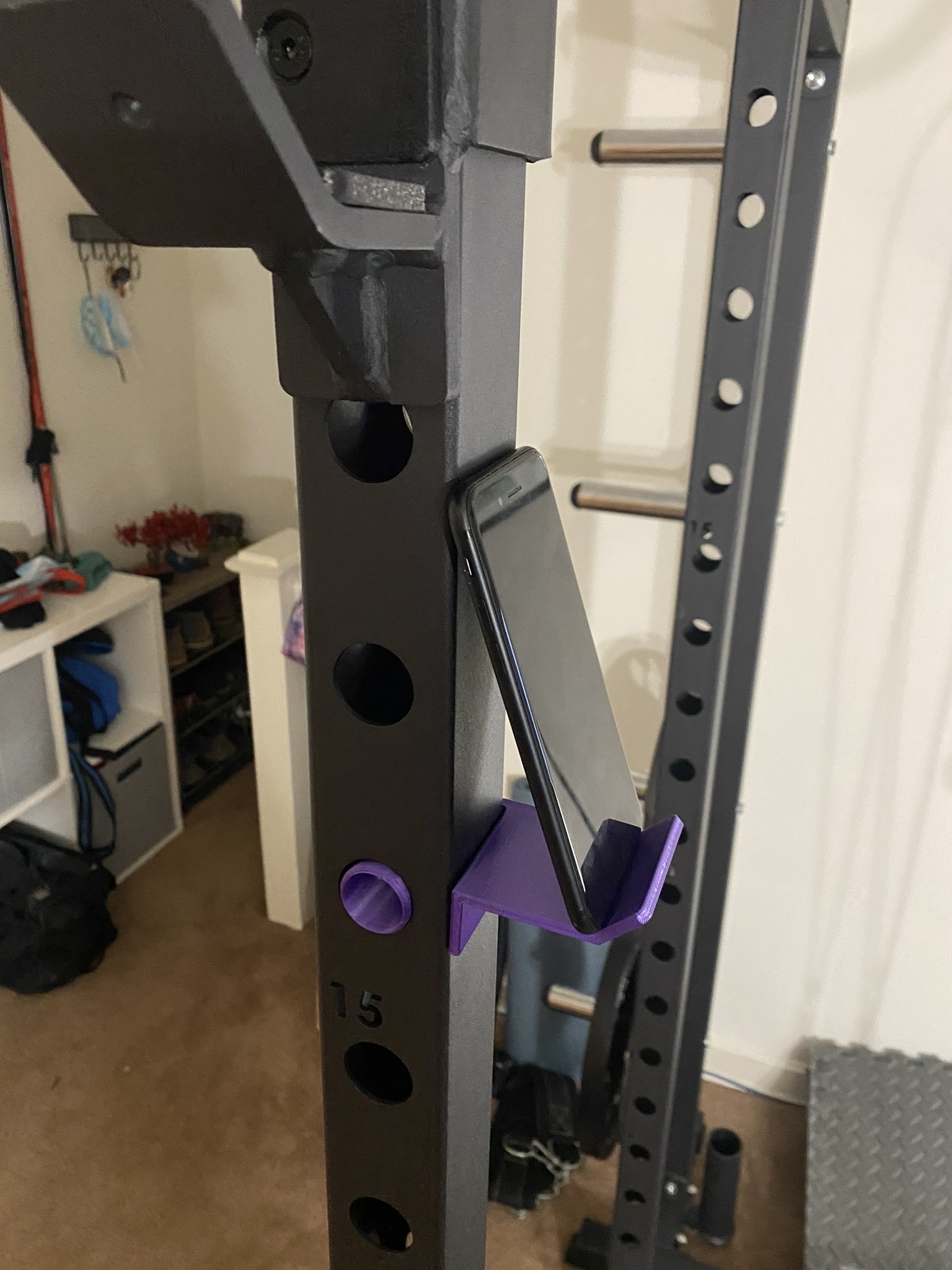 REP Fitness PR-1100 Power Rack Phone Holder