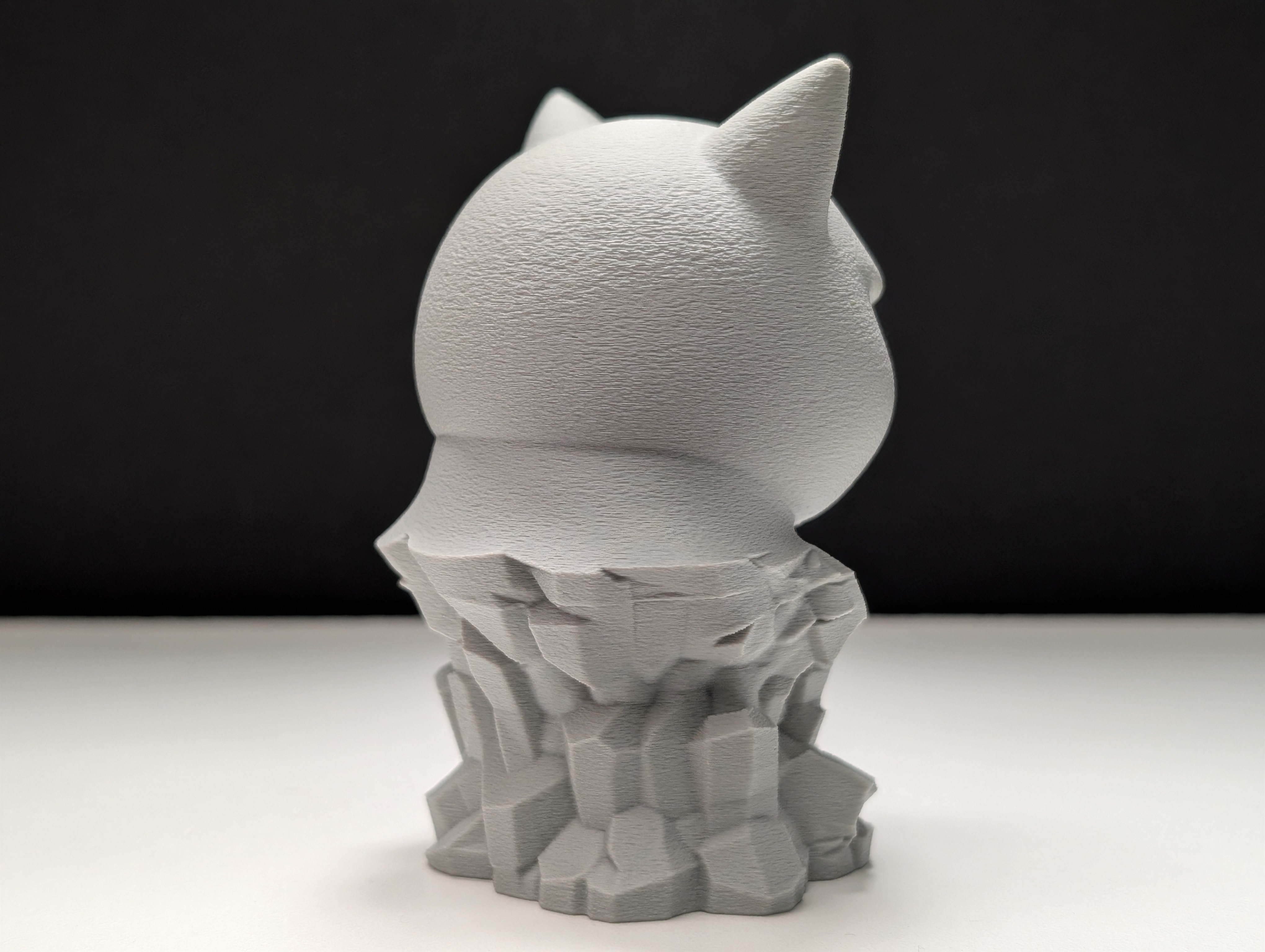 Miniatura 5 do modelo 3D Grumpy Cat - Stone Bust