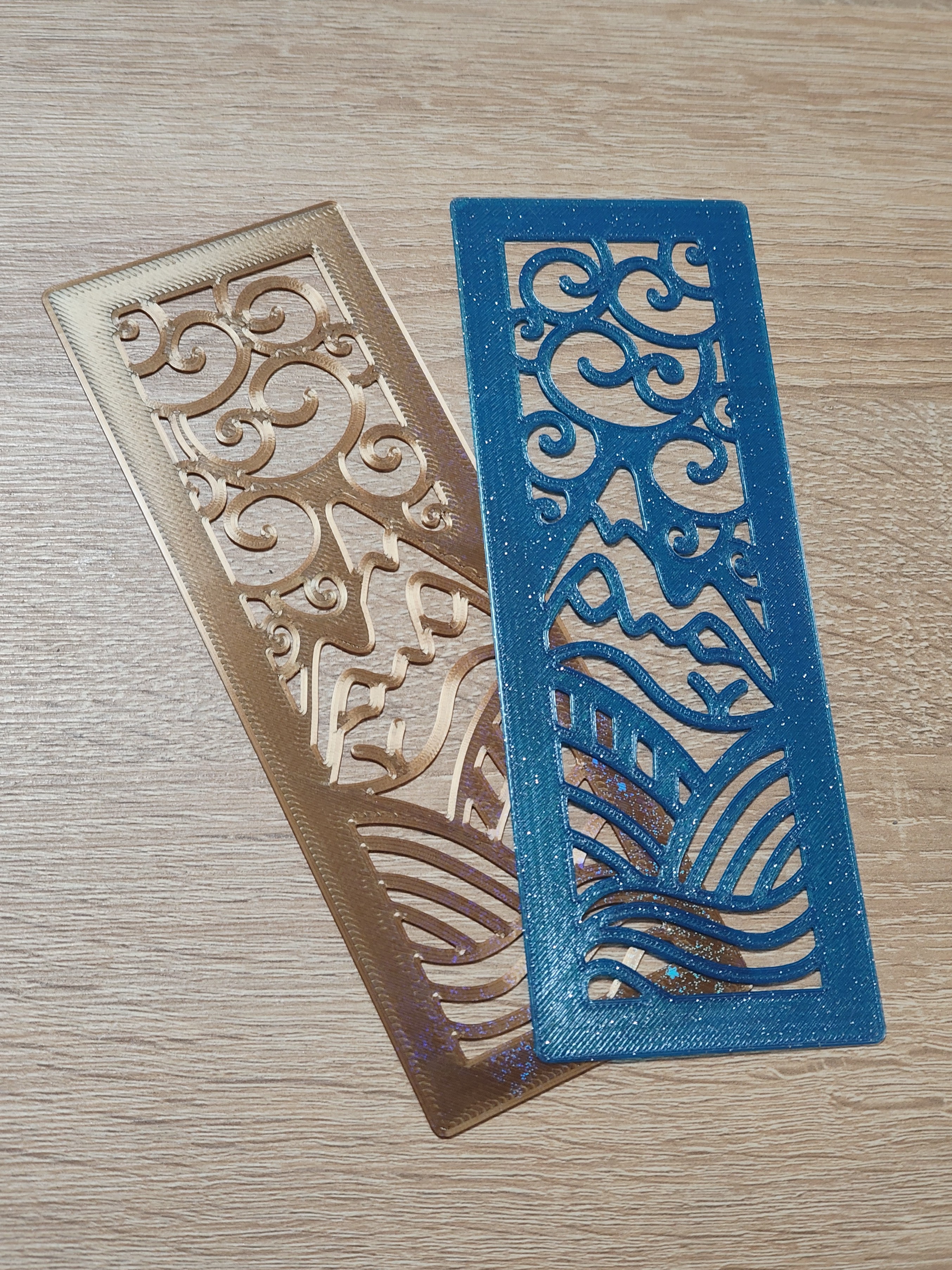 Bookmark with landscape picture