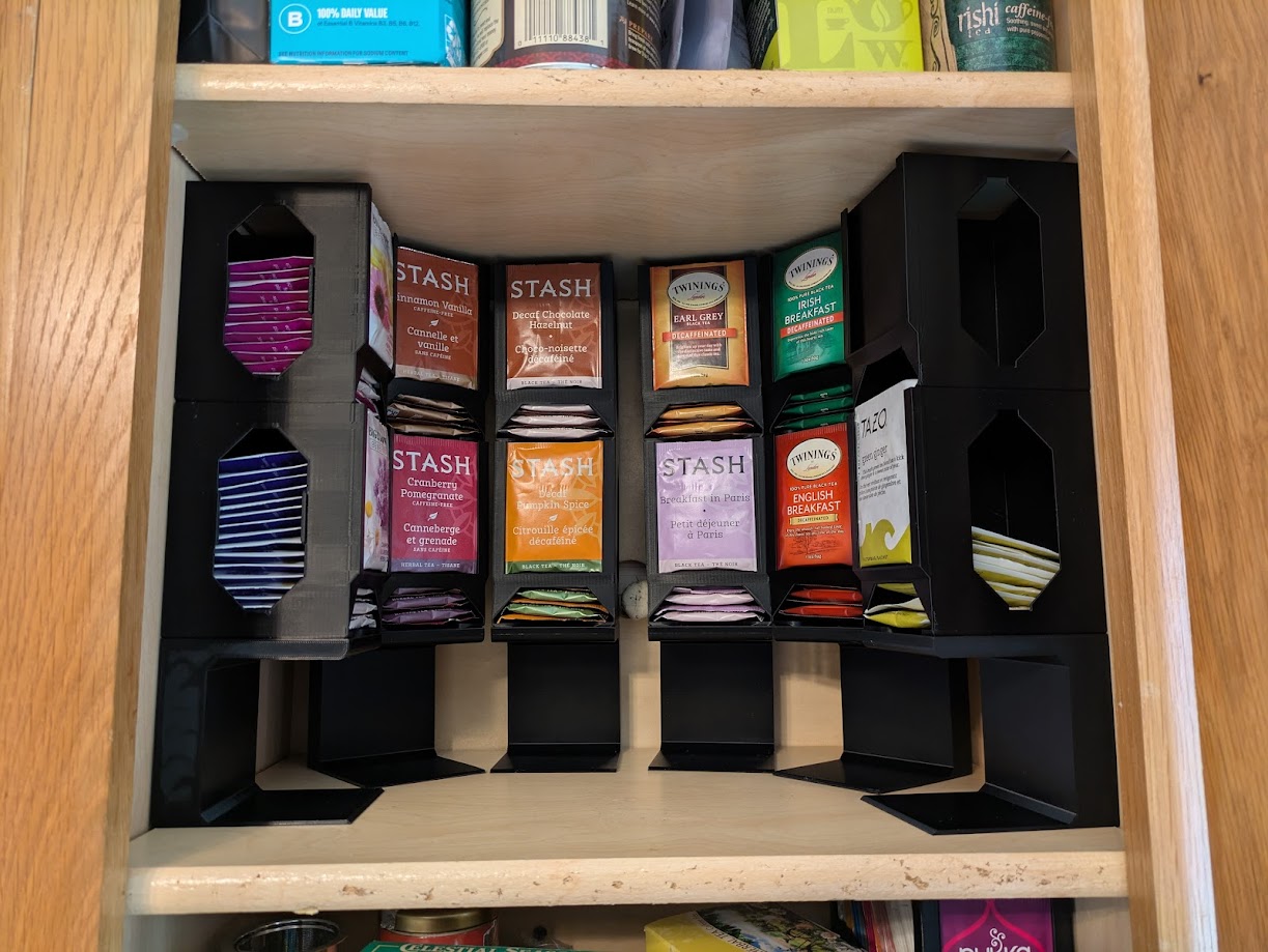Riser for Tea Bag Dispenser (Fits Celestial Seasonings)